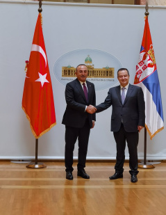 30 March 2021.  National Assembly Speaker Ivica Dacic at the founding meeting of the Parliamentary Digital Security Network